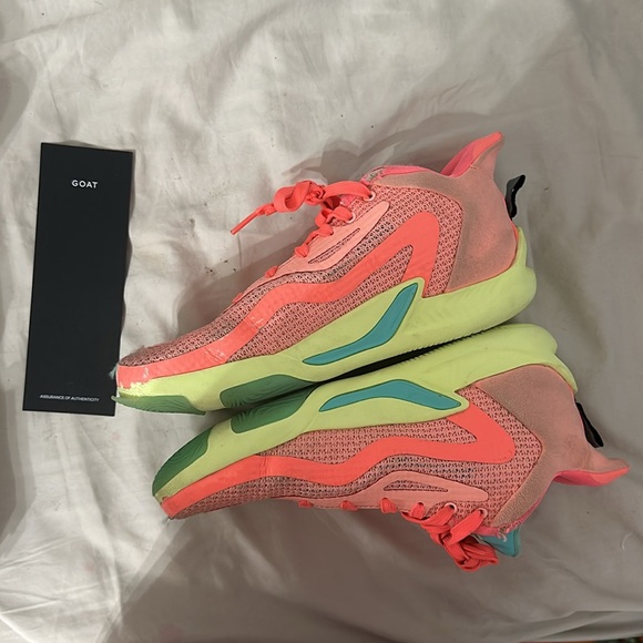 Jordan tatum 1 pink lemonade baksetball shoes - Picture 4 of 8